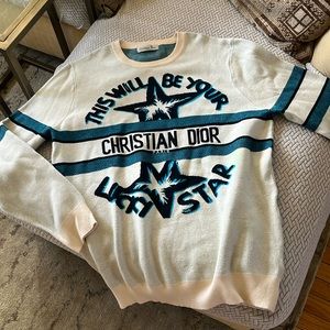 Vintage Christian Dior sweater size 3xl